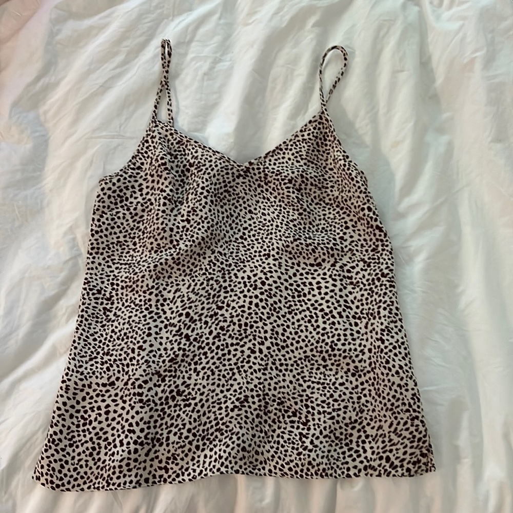 J crew silk cami tank
